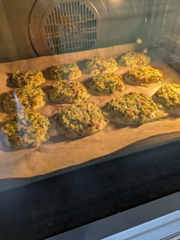 Arbeitsschritt 4: Zucchinilaberl