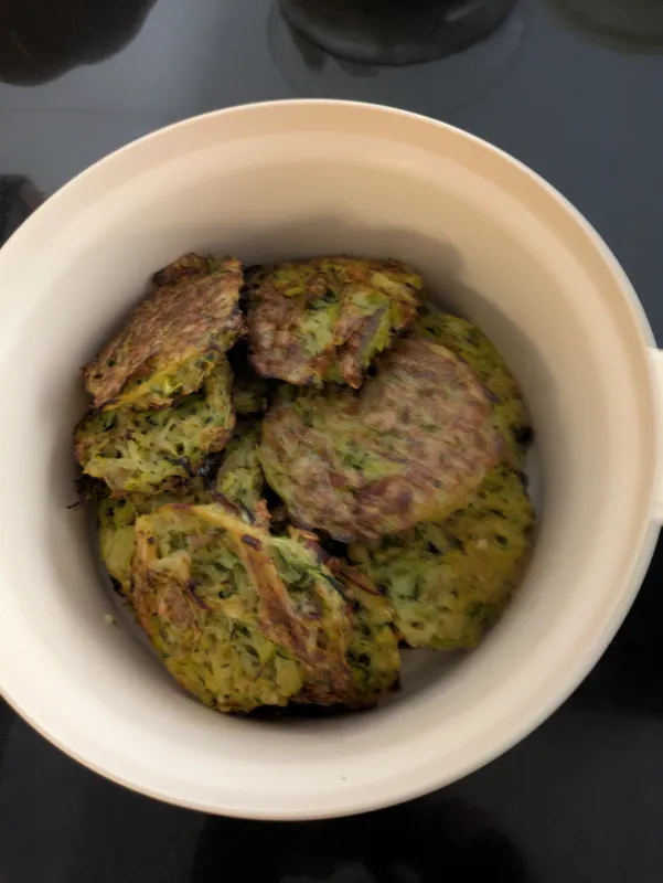 Arbeitsschritt 5: Zucchinilaberl