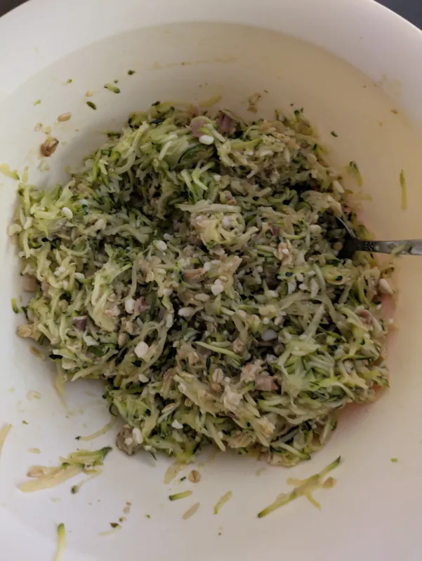 Arbeitsschritt 3: Zucchinilaberl