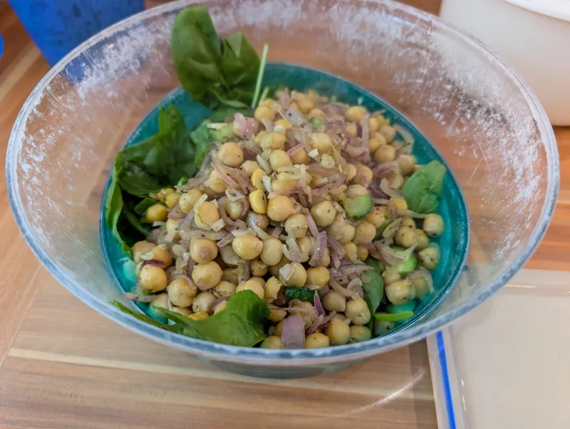 Arbeitsschritt 12: Würziges Madras-Hühnerbrust Filet