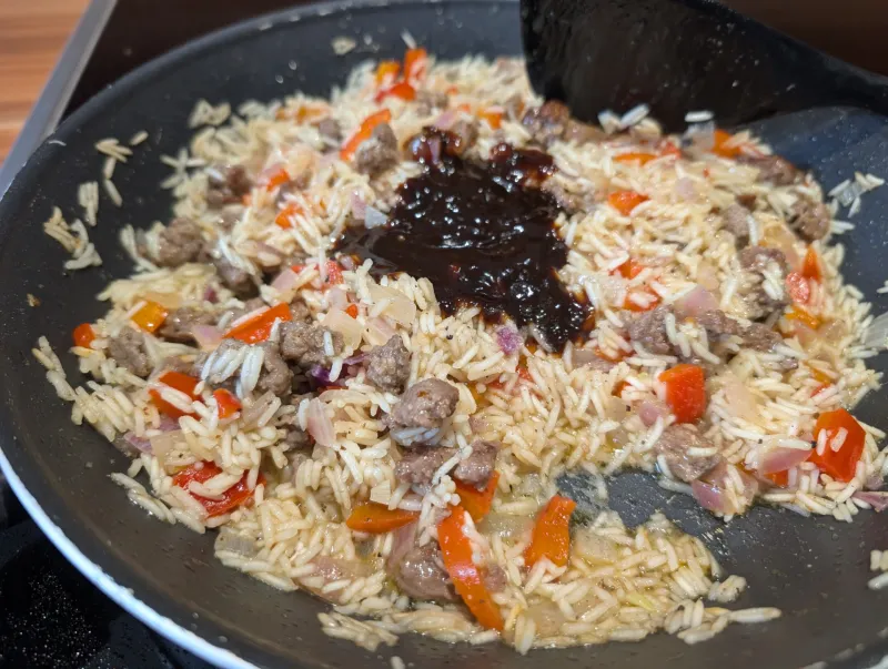 Arbeitsschritt 11: One Pot Bulgogi Bowl mit Rinderfaschiertem