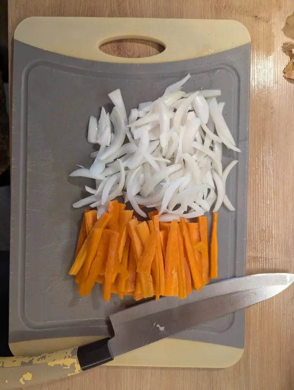 Arbeitsschritt 2: Vegan Gan Bian