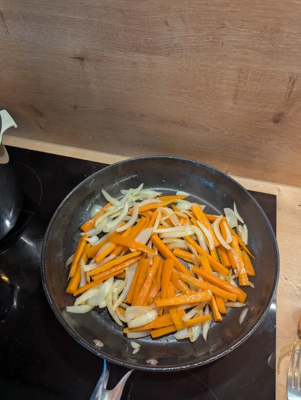 Arbeitsschritt 4: Vegan Gan Bian
