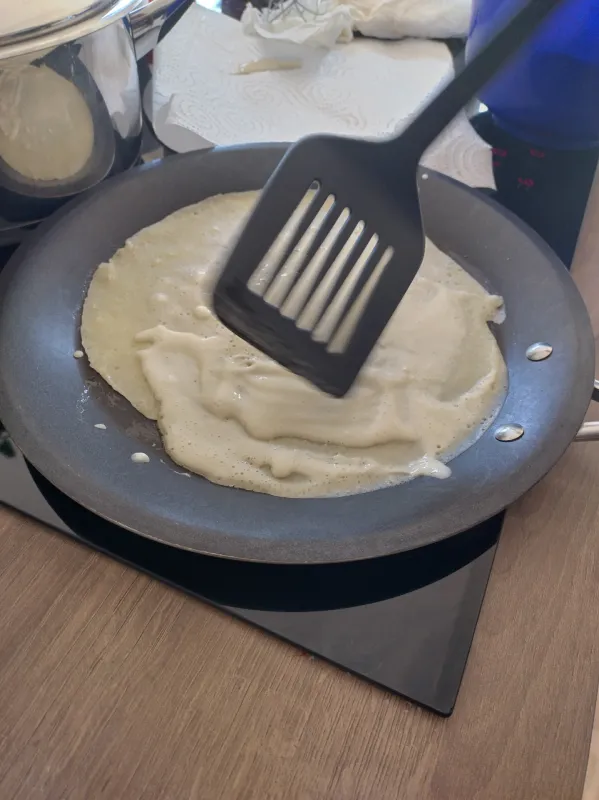 Arbeitsschritt 4: Fritattensuppe
