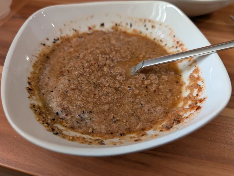 Arbeitsschritt 3: Mike' s Protein Airfryer Köttbullar