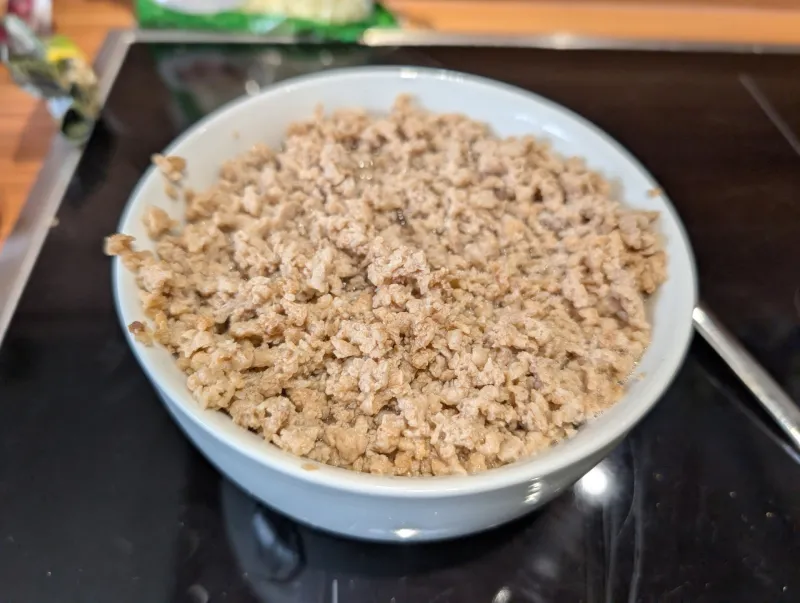 Arbeitsschritt 6: Mike' s Protein Airfryer Köttbullar