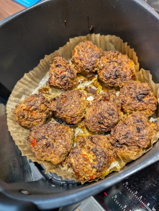 Arbeitsschritt 19: Mike' s Protein Airfryer Köttbullar