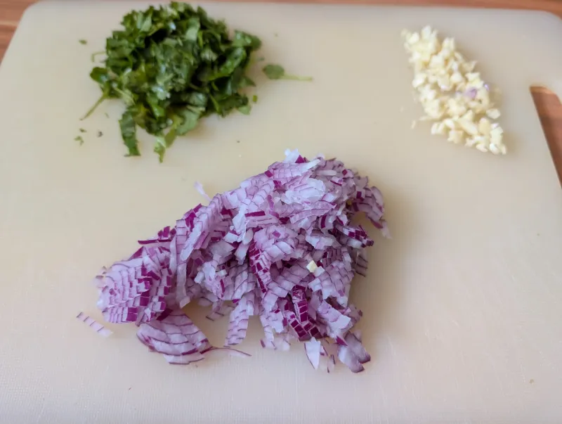 Arbeitsschritt 1: Pico de Gallo Salsa
