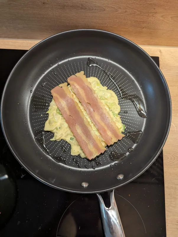 Arbeitsschritt 6: Vegetarische Okonomiyaki