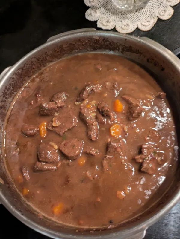 Arbeitsschritt 7: Rehragout