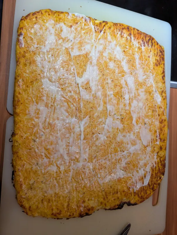 Arbeitsschritt 17: Low Carb High Protein Karottenwrap mit Faschiertem