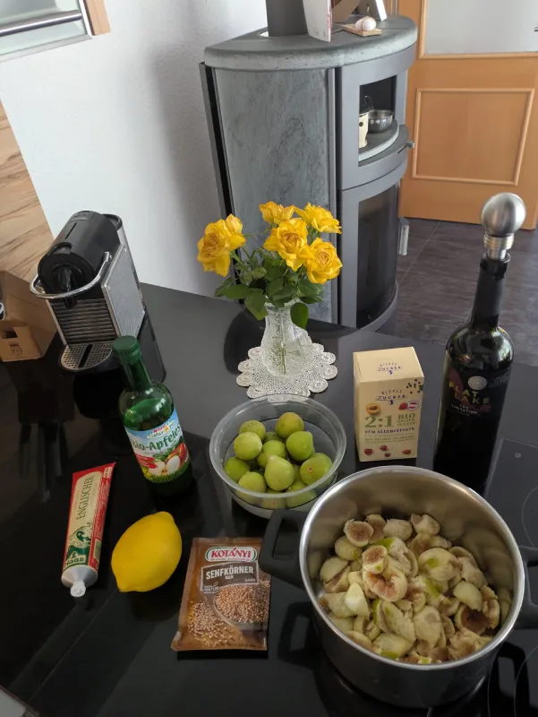 Arbeitsschritt 1: Feigensenf